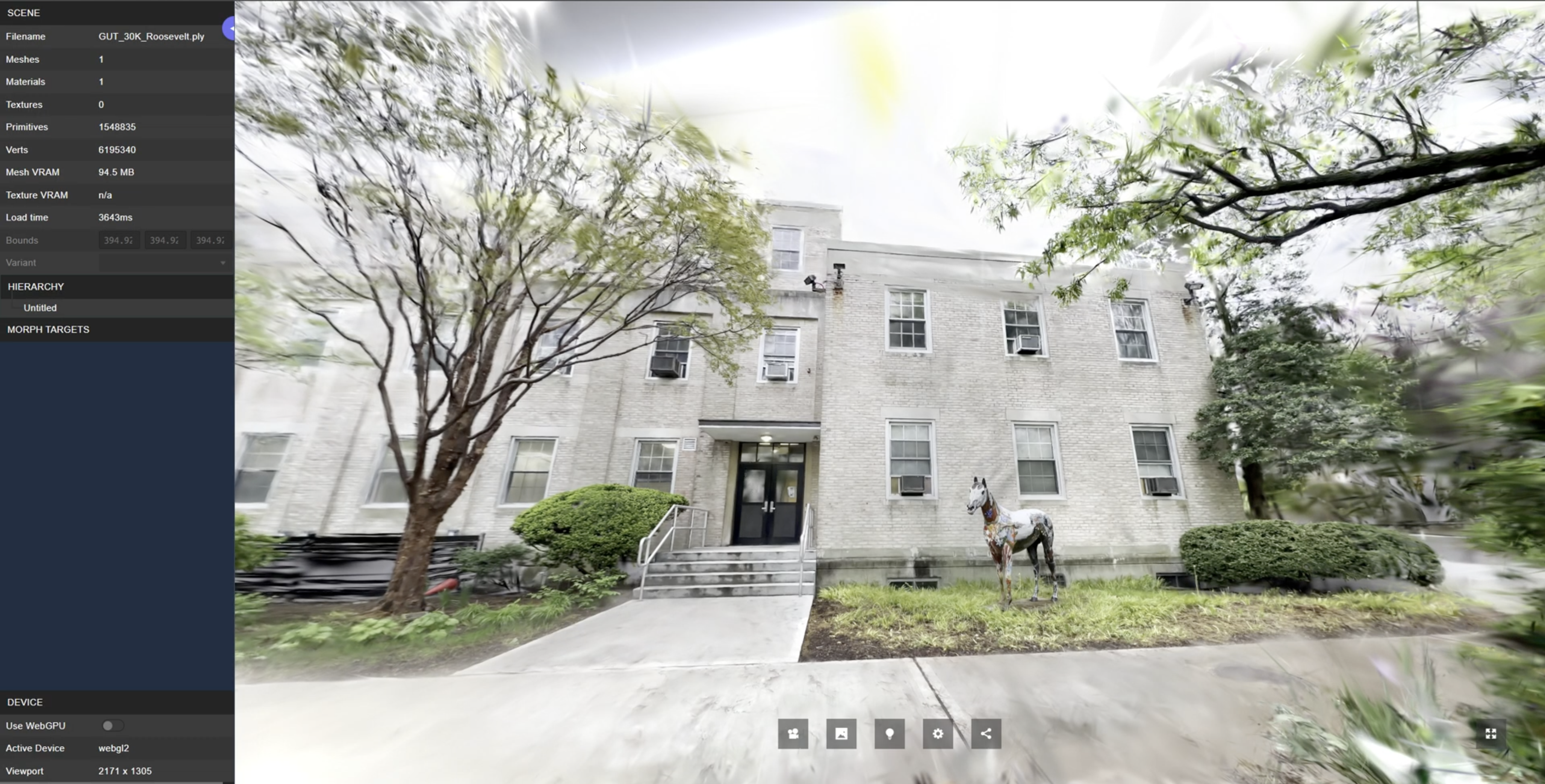 3D Gaussian Splatting for Scene Reconstruction